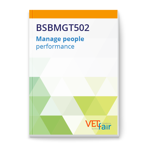 BSBMGT502 Manage people performance