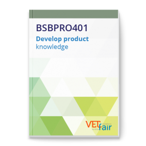 BSBPRO401 Develop product knowledge